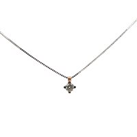 Collana Comete Donna Punto Luce in Oro Diamante 0.10 Ct GLB 503 - GLB 503